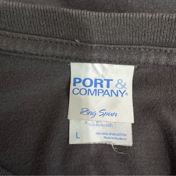 Port & Company Stone Cold Steve Austin Distressed Gray T-Shirt - Picture 5 of 7